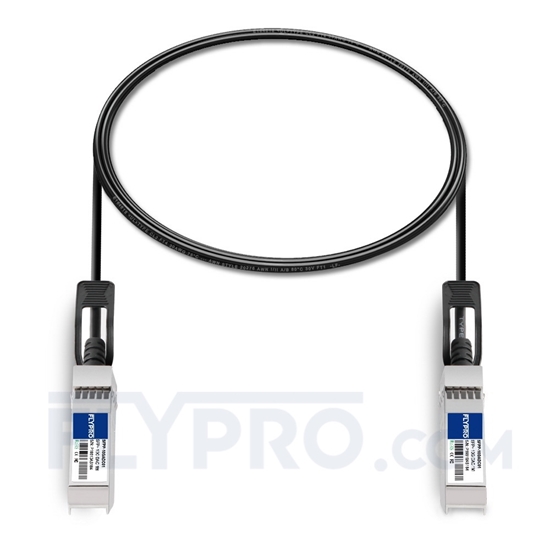 Picture of 1m (3ft) SFP+ DAC Cable, Cisco SFP-H10GB-ACU1M Compatible 10G SFP+ Active Direct Attach Copper Twinax Cable