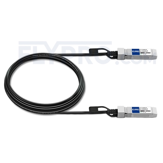 Picture of 6m (20ft) Dell Force10 CBL-10GSFP-DAC-6M Compatible 10G SFP+ Passive Direct Attach Copper Twinax Cable