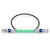 Picture of 0.5m (2ft) Dell Networking 462-3635 Compatible 40G QSFP+ Passive Direct Attach Copper Cable