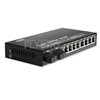 Picture of 8x 10/100/1000Base-T RJ45~2x 1000Base-X SFP Rainure SC Unmanaged Gigabit Ethernet Media Converter, Simplex, 1310nm/1550nm, 20km