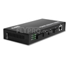 Picture of 1x 10/100/1000Base-T RJ45~4x 1000Base-X SFP Rainure SC Unmanaged Gigabit Ethernet Media Converter, Simplex, 1310nm/1550nm, 20km