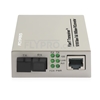 Picture of 1x 10/100Base-T RJ45 vers 1x 100Base-X SFP Rainure SC Unmanaged Gigabit Ethernet Media Converter, Simplex, 1310nm/1550nm,20km