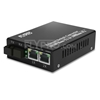 Image de 1x 10/100Base-T RJ45 vers 2x 100Base-X SFP Rainure SC Unmanaged Gigabit Ethernet Media Converter, Simplex, 1310nm/1550nm,20km