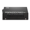 Image de 1x 10/100Base-T RJ45 vers 2x 100Base-X SFP Rainure SC Unmanaged Gigabit Ethernet Media Converter, Simplex, 1310nm/1550nm,20km