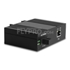 Bild von 1x 10/100Base-T RJ45 vers 1x 100Base-X SFP Rainure SC Unmanaged Gigabit Ethernet Media Converter, Simplex, 1310nm/1550nm, 20km, Industrial