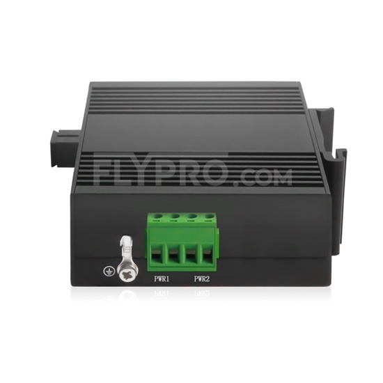 Picture of Mini 1x 10/100/1000Base-T RJ45 vers 1x 1000Base-X SFP Rainure SC Unmanaged Gigabit Ethernet Media Converter, Simplex, 1310nm/1550nm,20km, Industrial