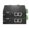 Bild von Mini 2x 10/100/1000Base-T RJ45 vers 1x 1000Base-X SFP Rainure SC Unmanaged Gigabit Ethernet Media Converter, Simplex, 1310nm/1550nm,20km, Industrial