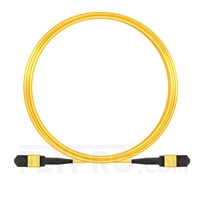 10m (33ft) Senko MPO Female 12 Fibers Type A LSZH OS2 9/125 Single Mode Elite Trunk Cable, Yellow