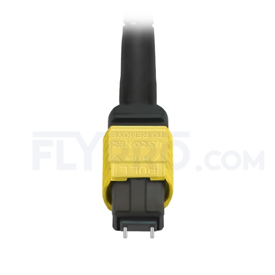 Picture of 7m (23ft) MTP Trunk Cable Male 12 Fibers Type A LSZH OS2 9/125 Single Mode Elite, Yellow