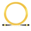 Picture of 15m (49ft) MTP-MTP Patch Cord Female 12 Fibers Type B LSZH OS2 9/125 Single Mode Elite, Yellow
