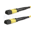Picture of 1m (3ft) MTP Trunk Cable Female 24 Fibers Type A (TIA-568) Plenum (LSZH) OS2 9/125 Single Mode Elite, CPAK-10x10G-LR, Yellow