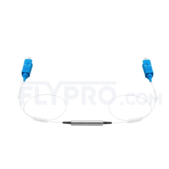 Picture of 1M 1310nm Jacket Tube Standard Size Optical Isolator SC