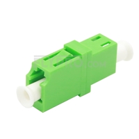 LC/APC to LC/APC Simplex Single Mode Plastic Fiber Optic Adapter/Mating Sleeve without Flange