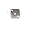 Picture of FC/UPC to FC/UPC Simplex Single Mode/Multimode Square Solid Type One piece Metal Fiber Optic Adapter/Mating Sleeve with Flange