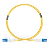 Picture of 2m (7ft) Grade B LC UPC to LC UPC Duplex Typical 0.12dB IL OS2 Single Mode LSZH 2.0mm BIF Fiber Optic Patch Cable
