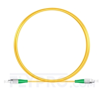 2M（7ft））1550nm FC APC Simplex Slow Axis Single Mode PVC-3.0mm (OFNR) 3.0mm Polarization Maintaining Fiber Optic Patch Cable