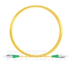 Image de 3M（10ft）1550nm FC APC Simplex Slow Axis Single Mode PVC-3.0mm (OFNR) 3.0mm Polarization Maintaining Fiber Optic Patch Cable