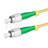 Image de 10M（33ft）1550nm FC APC Simplex Slow Axis Single Mode PVC-3.0mm (OFNR) 3.0mm Polarization Maintaining Fiber Optic Patch Cable
