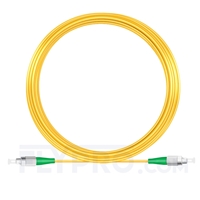 20M（66ft）1550nm FC APC Simplex Slow Axis Single Mode PVC-3.0mm (OFNR) 3.0mm Polarization Maintaining Fiber Optic Patch Cable