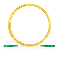 5M（16ft）1550nm SC APC Simplex Slow Axis Single Mode PVC-3.0mm (OFNR) 3.0mm Polarization Maintaining Fiber Optic Patch Cable