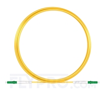 5M（16ft）1550nm LC APC Simplex Slow Axis Single Mode PVC-3.0mm (OFNR) 3.0mm Polarization Maintaining Fiber Optic Patch Cable