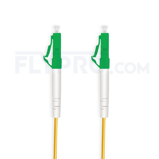 Image de 5M（16ft）1550nm LC APC Simplex Slow Axis Single Mode PVC-3.0mm (OFNR) 3.0mm Polarization Maintaining Fiber Optic Patch Cable