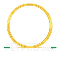 10M（33ft）1550nm LC APC Simplex Slow Axis Single Mode PVC-3.0mm (OFNR) 3.0mm Polarization Maintaining Fiber Optic Patch Cable