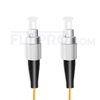 Image de 5M（16ft）1550nm FC UPC Simplex Slow Axis Single Mode PVC-3.0mm (OFNR) 3.0mm Polarization Maintaining Fiber Optic Patch Cable