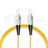 Image de 10M（33ft）1550nm FC UPC Simplex Slow Axis Single Mode PVC-3.0mm (OFNR) 3.0mm Polarization Maintaining Fiber Optic Patch Cable