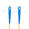 Picture of 1M（3ft）1550nm SC UPC Simplex Slow Axis Single Mode PVC-3.0mm (OFNR) 3.0mm Polarization Maintaining Fiber Optic Patch Cable