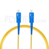 Image de 5M（16ft）1550nm SC UPC Simplex Slow Axis Single Mode PVC-3.0mm (OFNR) 3.0mm Polarization Maintaining Fiber Optic Patch Cable