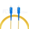 Bild von 10M（33ft）1550nm SC UPC Simplex Slow Axis Single Mode PVC-3.0mm (OFNR) 3.0mm Polarization Maintaining Fiber Optic Patch Cable