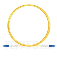 2M（7ft））1550nm LC UPC Simplex Slow Axis Single Mode PVC-3.0mm (OFNR) 3.0mm Polarization Maintaining Fiber Optic Patch Cable