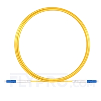 5M（16ft）1550nm LC UPC Simplex Slow Axis Single Mode PVC-3.0mm (OFNR) 3.0mm Polarization Maintaining Fiber Optic Patch Cable