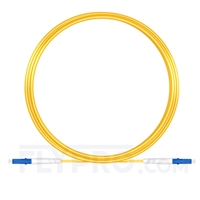 10M（33ft）1550nm LC UPC Simplex Slow Axis Single Mode PVC-3.0mm (OFNR) 3.0mm Polarization Maintaining Fiber Optic Patch Cable