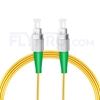 Picture of 10M（33ft）1310nm FC APC Simplex Slow Axis Single Mode PVC-3.0mm (OFNR) 3.0mm Polarization Maintaining Fiber Optic Patch Cable