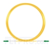 10M（33ft）1310nm LC APC Simplex Slow Axis Single Mode PVC-3.0mm (OFNR) 3.0mm Polarization Maintaining Fiber Optic Patch Cable