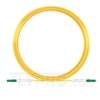 15M（49ft）1310nm LC APC Simplex Slow Axis Single Mode PVC-3.0mm (OFNR) 3.0mm Polarization Maintaining Fiber Optic Patch Cable