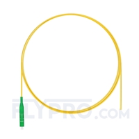 1m (3ft) LC APC Simplex OS2 Single Mode PVC (OFNR) 0.9mm Fiber Optic Pigtail