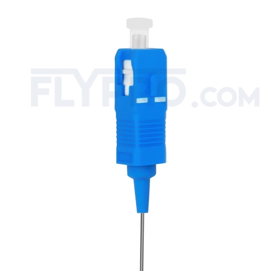 Picture of 1.5m (5ft) SC UPC 12 Fibers OS2 Single Mode Bunch PVC (OFNR) 0.9mm Fiber Optic Pigtail