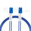 Picture of 10m (33ft) LC UPC to LC UPC Duplex OS2 Single Mode Armored PVC (OFNR) 3.0mm Fiber Optic Patch Cable