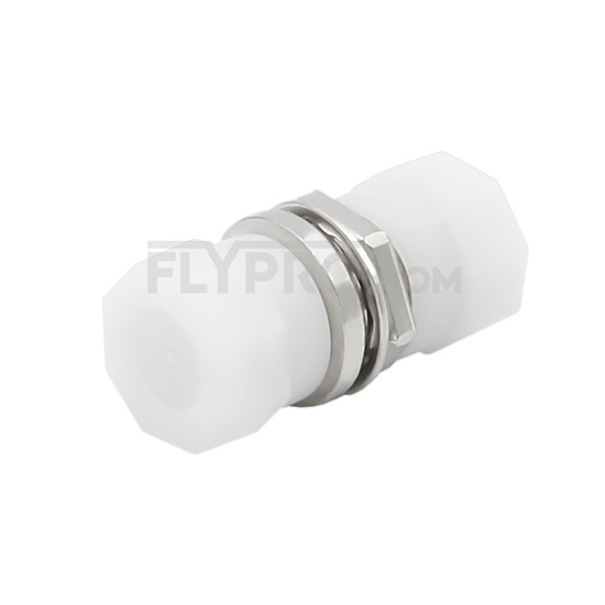 Picture of FC/UPC to FC/UPC Simplex Single Mode/Multimode Metal Small D Fiber Optic Adapter/Mating Sleeve without Flange