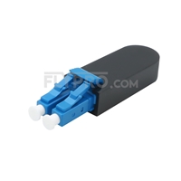 LC/UPC Duplex PVC 9/125 Single Mode Fiber Loopback Module