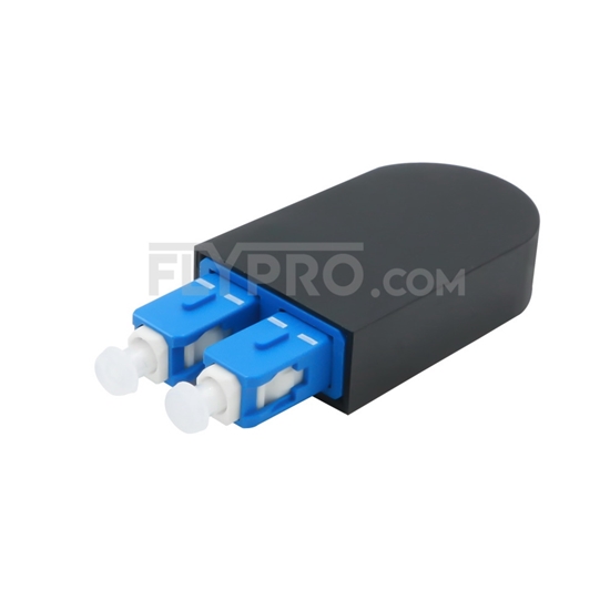 Picture of SC/UPC Duplex PVC 9/125 Single Mode Fiber Loopback Module