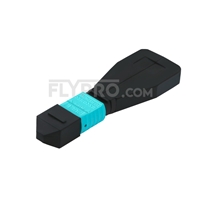 8 Fibers MTP®/MPO Female Type 1 OM4 50/125 Multimode Fiber Loopback Module