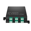 Picture of MPO-12 to 6x LC Duplex, Type A, 12 Fibers OM3 Multimode FHD MPO Cassette