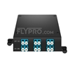 MTP®-12 to 6x LC Duplex, Type A, 12 Fibers OS2 Single Mode FHD MTP® Cassette