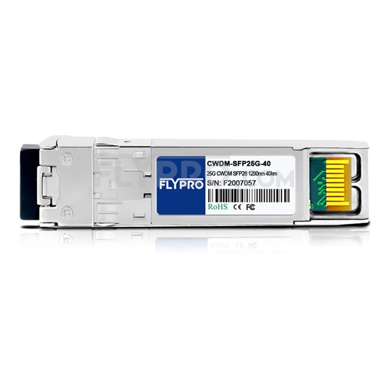 Picture of Juniper Networks EX-SFP-25GE-CWE29-40 Compatible 25G 1290nm CWDM SFP28 40km DOM Optical Transceiver Module