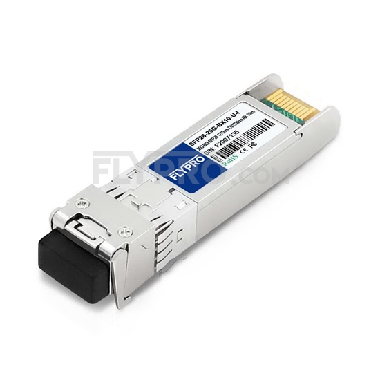 Picture of Arista Networks SFP-25G-BD-I Compatible 25GBASE-BX10-U SFP28 1270nm-TX/1330nm-RX 10km Industrial DOM Optical Transceiver Module