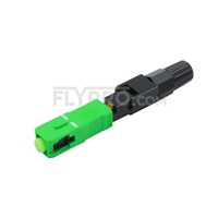 SC/APC Type A Singlemode 0.9/2.0/3.0mm Pre-polished Ferrule Field Assembly Connector Fast/Quick Connector